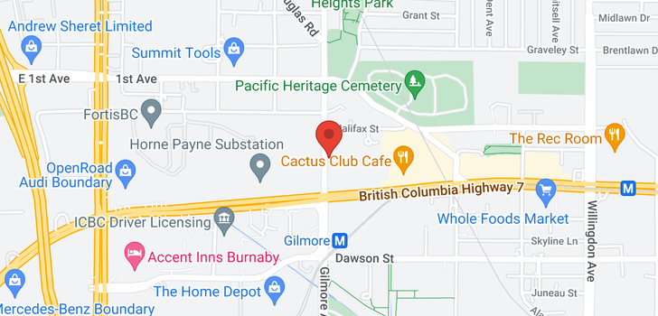 map of 1901 1888 GILMORE AVENUE